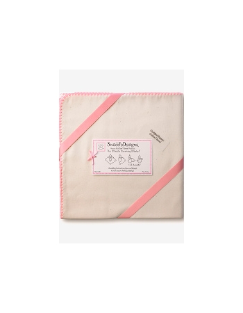 Фланелевая пеленка Organic Bright Pink Edge