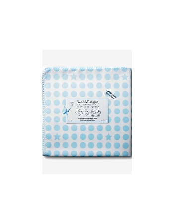 Фланелевая пеленка Organic Blue Dot/Stars B