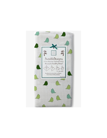 Пеленка детская тонкая SwaddleDesigns Маркизет SC/TQ Lt Chickies