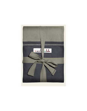 Слинг-шарф JPMBB трикотажный, цвет "оливковый-антрацит"