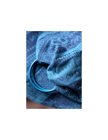 Слинг с кольцами Ellevill Zara Blueberry