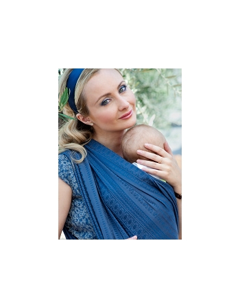 Слинг с кольцами с шелком Ellevill Caelum Blue