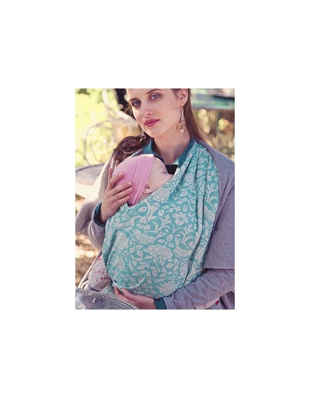 Слинг-шарф Diva Milano, Rose Mare со льном