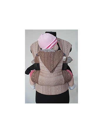 Слинг-рюкзак Karaush, Ellevill Zara Sand/Zara Chocco