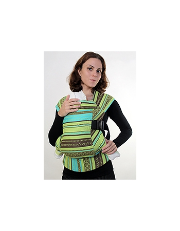 Слинг-рюкзак Karaush, Ellevill Zara Tricolor Green