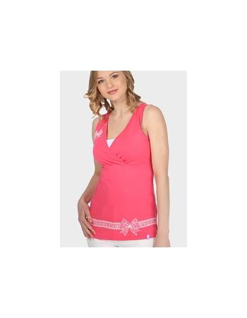 Майка МХ04 коралл для кормящих