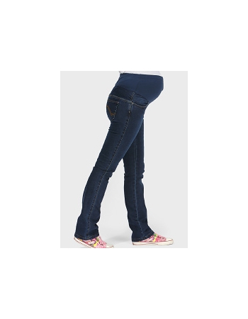 Джинсы для беременных синие