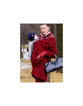 Слингопальто Junah, цвет красный