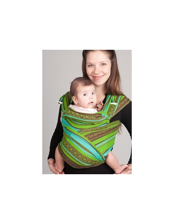 Май-слинг Ellevill Zara Tricolor Green/ Zara Tricolor Green