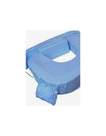 Подушка для кормления двойни "Голубые полосы"