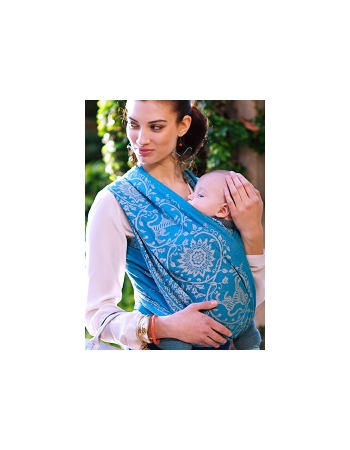 Слинг-шарф Diva Milano, Barocco Lions Turchese