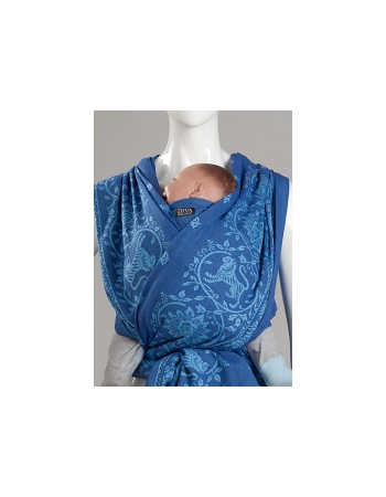 Слинг-шарф Diva Milano, Barocco Lions Zaffiro