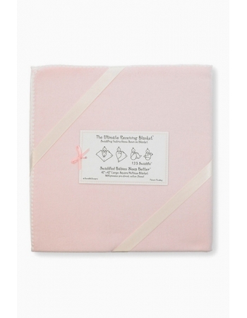 Фланелевая пеленка для новорожденного SwaddleDesigns Pink w/Barely IV